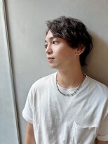 オレロ 国立(olelo)&nbsp;暗めカラー/グランマッシュ/デザインカラー/フェザーパーマ/国立