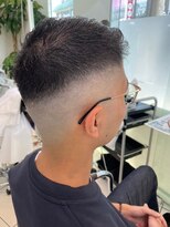 インパークス 綾瀬店(INPARKS)&nbsp;スパイキーショートアップバングメンズショート刈り上げフェード