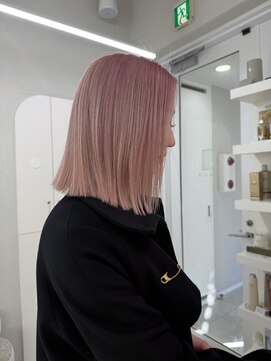 ガガ 心斎橋(GAGA) 韓国/ハイトーンカラー/ワンホンヘア/レイヤーカット/髪質改善