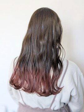 ベリー(berry) サーモンピンクグラデーション★