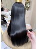 最高級髪質改善ケラチントリートメント＋プレミアムケアカラー＋カット