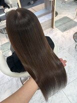 ロンドルピナス 小倉(Lond Lupinus)&nbsp;ブルーブラック/ワイドバング/美髪のススメ/外ハネボブ/髪質改善