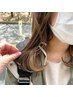 カット＋カラー(イヤリングカラー※1ブリーチ)￥15100→10100