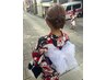 持ち込み浴衣着付け+ヘアセット♪¥8250→7700