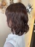 西條限定　カット+ダメージレスパーマ+マイクロバブル　￥11000　