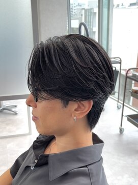 ジーナ 天神(Zina) 【Zina】メンズ/韓国/センターパート/縮毛矯正/福岡/天神/大名