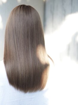 ディア 湘南台(diar)の写真/《ダメージ毛、ブリーチ毛でもできる縮毛矯正◎》艶髪&手触り改善にも★酸性ストレート◇