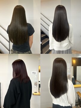 ヌープヘアーアイス(NUUP.hair ici) 【上品くすみ感】暗め透明感カラーまとめ◎