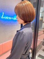 ロンドリゼル 札幌(Lond RiseL)&nbsp;マロンベージュ/オリーブグレー/ブリーチなし/ボブ/小顔札幌