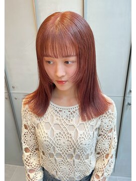 ガリカ 横浜(Gallica) コッパーオレンジカラー×ミディアムレイヤー