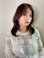 クィーンズガーデンバイケーツーギンザ(QUEEN’S GARDEN by K two GINZA)&nbsp;シルクレイヤーカット/ブラウンカラー