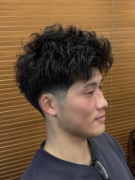 メンズヘア ササキ(sasaki) テーパーフェード＋スパイキーショート