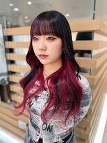 リゼル ユア 渋谷(RISEL YUA)&nbsp;エクステ　シールエクステ　インナーカラー