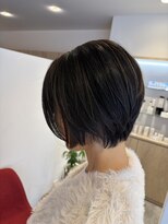 アズールサン 草加西口店(azule-sun) ハイライトカラー,ショートボブ,白髪ぼかし,ベージュ【草加】