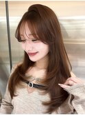 〇レイヤーカット×似合わせカット［新宿/ココアブラウン］