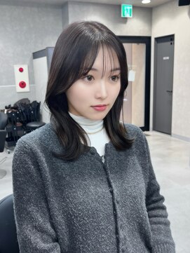 ジゼル 梅田(GiseL) 暗髪透明感カラー
