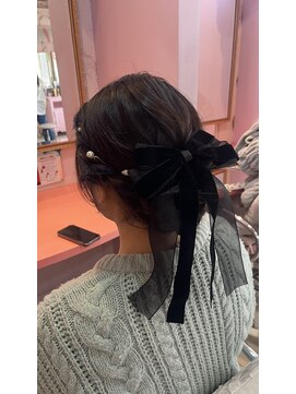 ミーネピンク 行徳(Miene Pink) 大人かわいいヘアアレンジ20代30代40代☆髪質改善【Pink】