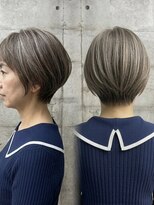 リトマス 二子玉川(litmus)&nbsp;ショートボブ　レイヤーボブ　ボブ　二子玉川　50代　60代