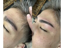 ヘアー ラボ エムツー(hair lab m2)の雰囲気（メンズに人気ハリウッドブロウも当店にお任せください！）