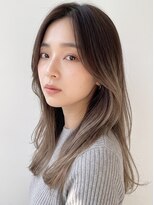 アドラーブル 長岡リバーサイド千秋店(adorable)&nbsp;夏カラーデザインカラー髪質改善ストレート透明感大人韓国風