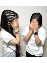 ブルーデイジー(BlueDaisy)&nbsp;地毛コーンロウ