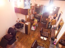 ノスヘアーサロン(NOS HAIR SALON)の雰囲気（のんびり過ごせる2席だけの空間。周りを気にせずゆったりと。）