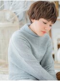 *mod's上尾*ボーイッシュな小顔前下がりショートa