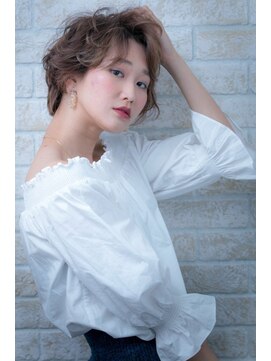 ヘアーアートシフォン 川口東口店(hair art chiffon) イルミナカラー&デジタルパーマの着物も◎ヘルシーレイヤーボブ