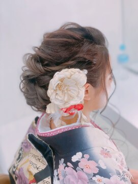 エイブルヘアー(able hair) 着物ヘアアレンジ