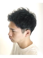 マアムジー 笹塚店(ma'am Zee) 【maam´zee石井】黒髪パーマツーブロ