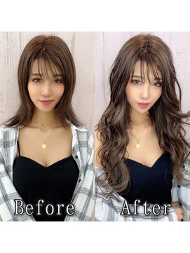 あるじゃんすー 仙台店 フォギーカラー#シールエクステ#メルティカラー#ヨシンモリ#仙台