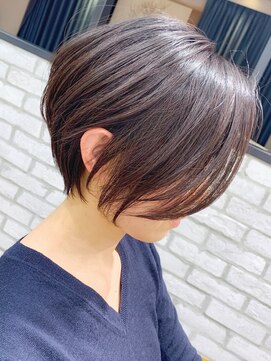 アヴァロン(AVALON) 【mag  ginza】立体感くびれショートボブ×ハイライトカラー