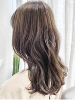 ナダ プライベートヘアサロン(NADA private hair salon)&nbsp;ブリーチなしカラー　アッシュベージュ　グレージュカラー