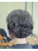 クセをいかしたボブ