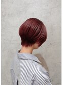 ベリーピンク×くびれショート