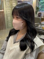 ヨシンモリ×ブリーチなしブルーブラック【佐藤詩門】