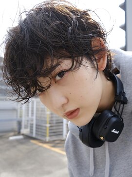 メゾンアミリ(Maison AmiLi) マッシュショート×パーマ