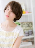 【macaron】ナチュラル☆モテ束感ショート☆こなれヘアb