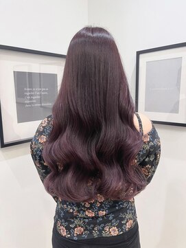 ジーナ セントラル銀座(Zina) 色気溢れる艶髪＊髪質改善＊パープルブラウン【ZinaCENTRAL】