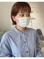 カウチ(kauti)&nbsp;ぱつっと耳かけボブ