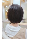 丸み　キレイなショートボブ