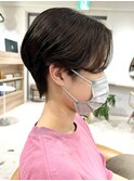 20代～30代イメチェン似合わせカットハンサムショート［仙台］