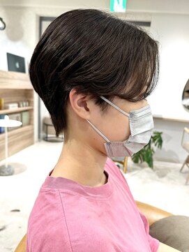 オリ 仙台(Oli) 着物ヘア/ダークアッシュ/ミディアムレイヤーカット［仙台］