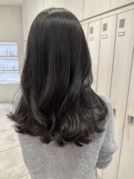 ザックラフィネ(ZACC raffine) 黒髪美人/ウエーブヘア/暗髪カラー/オトナガーリー