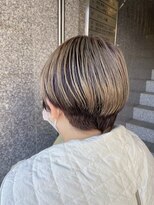 オーガニックエコ 川越(organic+eco)&nbsp;アンブレラカラー×ネープレスマッシュ×ミルクティーベージュ