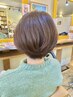 【大人女性の艶感を♪】髪質改善3stepTr/艶髪カラ－/ジェル￥16500→￥13500