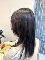 ヤサシイサロン(YASASHII SALON)&nbsp;縮毛ナチュラルストレート×グレージュ