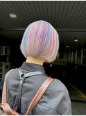 Y/ユニコーンカラー/ブリーチ/ダブルカラー