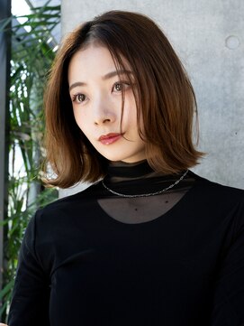 レノラ 本町(LENORA) 20代30代大人かわいいナチュラル暗髪ゆるめパーマヘア