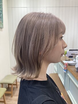 モリオフロムロンドン 大宮店(morio from London) ミルクティーベージュ【村田】